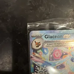 Glaceon ex 026/131 Pokemon TCG Holiday Calendar 2025 Festive Stamp Promo Card - Image 3