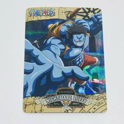 Nightmare Luffy - One Piece Trading Card Game Holo Foil Prism Cool Art Tc8 - Image 1