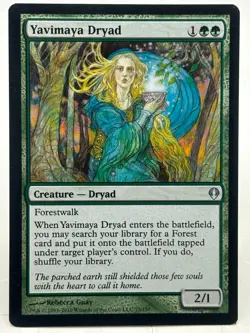 Yavimaya Dryad LP* Archenemy ENGLISH 75/150 mtg -UnltdCards - Image 1