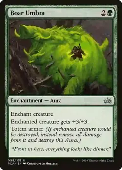 Boar Umbra Planechase Anthology Light Play MTG Magic DNA GAMES - Image 1