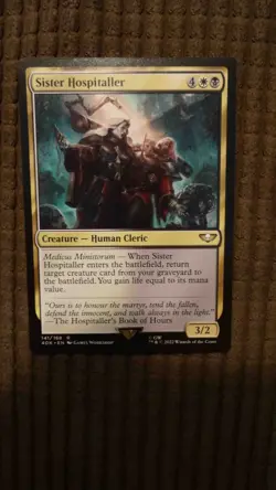 Magic: the Gathering / MtG Sister Hospitaller x1 Warhammer 40k - Image 1