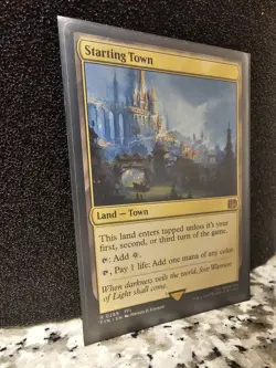 Final Fantasy MTG - Starting Town Rare Non-Foil (Near Mint) - Image 4