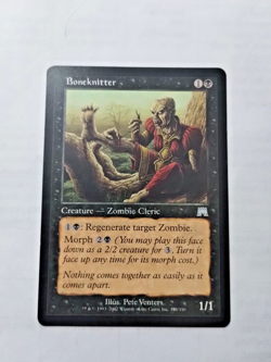 MTG Boneknitter Onslaught 128/350 Regular Uncommon - Bit of Edge Wear - See Pics - Image 1