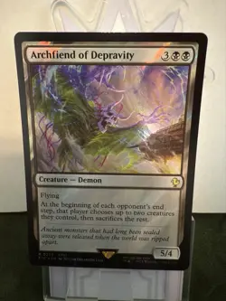 Archfiend of Depravity (Surge Foil) Commander: Final Fantasy Foil - Image 1