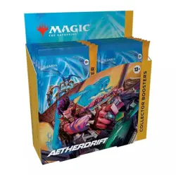 MTG English Aetherdrift Collector Booster Box 12 Packs In Hand - Image 1