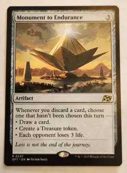 Monument of Endurance DFT #237 Rare Regular NM+ - Image 1