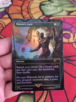 Nature's Lore (867) (Rainbow Foil) Secret Lair Drop MTG NM - Image 1