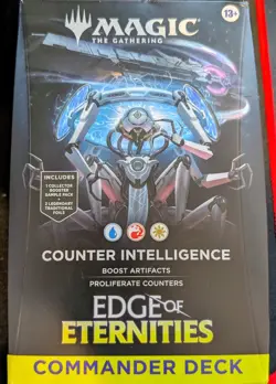 Magic The Gathering Edge of Eternities Commander Deck - Counter Intelligence - Image 1