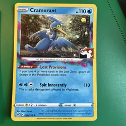 Cramorant Prize Pack Series 3 Cosmos Holo Play! Pokemon Stamped Promo 050/196 - Image 1