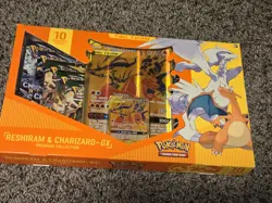Sealed Pokemon Charizard And Reshiram Gx Premium Collection Box SEALED NEW - Image 1