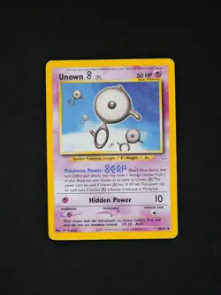 Pokemon TCG Unown B Neo Revelation 39 Uncommon HP - Image 1