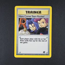 Hier kommt Team Rocket! - Pokemon Karte TCG 15/82 Rare Holo Team Rocket /W6 - Image 2