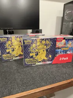 Pokemon Surging Sparks Elite Trainer Box Plus Booster Bundle - Image 1