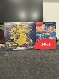 Pokemon Surging Sparks Elite Trainer Box Plus Booster Bundle - Image 4