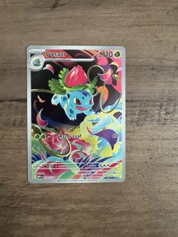 Ivysaur Illustration Rare 134/132 Near Mint Mega Evolution Pokemon TCG English - Image 1