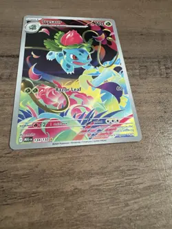 Ivysaur Illustration Rare 134/132 Near Mint Mega Evolution Pokemon TCG English - Image 2