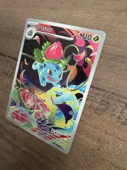 Ivysaur Illustration Rare 134/132 Near Mint Mega Evolution Pokemon TCG English - Image 3