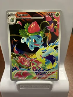 Ivysaur Illustration Rare 134/132 Near Mint Mega Evolution Pokemon TCG English - Image 1