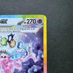 Pokemon TCG SV Prismatic Evolutions Espeon EX Sir 155/131 NM Pack Fresh - Image 5