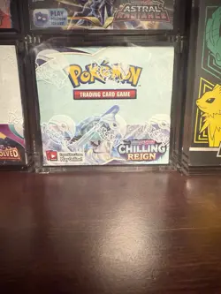 Chilling Reign Booster Box - New Factory Sealed - Pokemon TCG Sword & Shield - Image 1