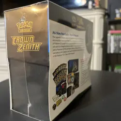 Pokemon TCG Sword & Shield Crown Zenith ETB Elite Trainer Box Factory Sealed - Image 2