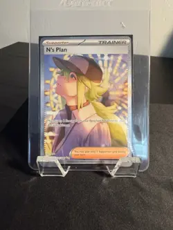 Pokemon TCG N's Plan 170/086 Sir Black Bolt Special Illustration Rare - Image 1