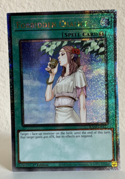 Yugioh! Forbidden Chalice - RA04-EN137 - Quarter Century Secret Rare - NM - Image 1