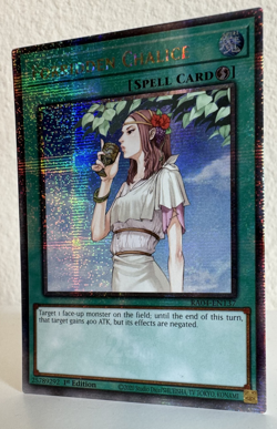 Yugioh! Forbidden Chalice - RA04-EN137 - Quarter Century Secret Rare - NM - Image 2