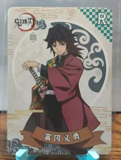 Demon Slayer Anime Card Giyu Tomioka GM-R1-009 Non-Foil - Image 1