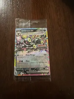 Umbreon ex 60/131 Stamped Pokemon Prismatic Evolutions Promo Sealed Card - Image 1