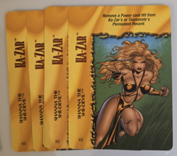 Vintage Marvel Overpower CCG Ka-Zar Hero + 4 Specials 20 Card Lot - Image 5
