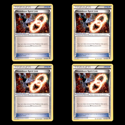 4x Houndoom Spirit Link 142/162 XY BREAKthrough 2015 Pokemon Cards Playset TCG - Image 1