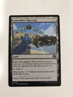 Amonkhet Raceway MTG Magic the Gathering Card NM Near Mint DFT - Image 1
