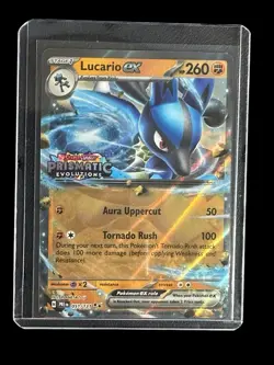 Prismatic Evolutions Stamped Collection Lucario & Tyranitar Promos + Jumbo Card - Image 3