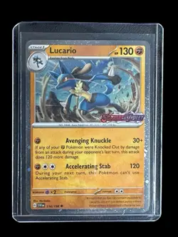 Prismatic Evolutions Stamped Collection Lucario & Tyranitar Promos + Jumbo Card - Image 4