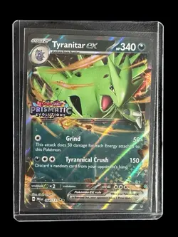 Prismatic Evolutions Stamped Collection Lucario & Tyranitar Promos + Jumbo Card - Image 5