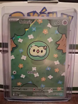Solosis Black Bolt Illustration Rare English Pokemon TCG Card Near Mint - Image 1