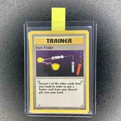 🔥 Item Finder 74/102 🔥 Original Non Holo Rare Base Set Pokemon Card Trainer - Image 2