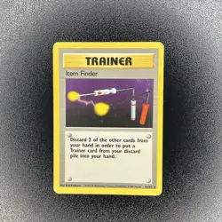 🔥 Item Finder 74/102 🔥 Original Non Holo Rare Base Set Pokemon Card Trainer - Image 3