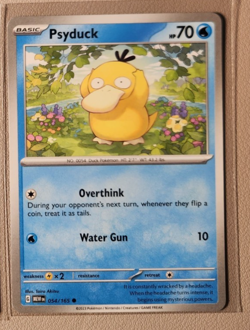 Golduck 055/165 & 4x Psyduck 054/165 Pokemon card SV 151 NM - Image 2
