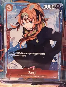 Sanji (Alt Art) OP10-005 SR Royal Blood -One PIECE Card Game Tcg Mint B - Image 1