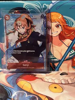 Sanji (Alt Art) OP10-005 SR Royal Blood -One PIECE Card Game Tcg Mint B - Image 2