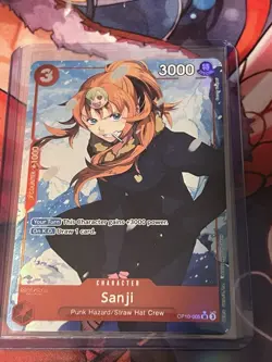 Sanji (Alt Art) OP10-005 SR Royal Blood -One PIECE Card Game Tcg Mint B - Image 4