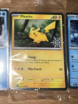 2025 Pokemon Holiday Calendar Promo Card Lot: All 8 Stamped Promos Sealed Packs - Image 5