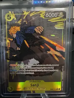One Piece Card Game - Sanji Eb02-054 Alt Art English Mint Pack Fresh!!! - Image 1