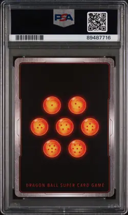 2024 DRAGON BALL SUPER CARD GAME FUSION WORLD JPN AWAKENED PULSE SON GOKU PSA 10 - Image 2