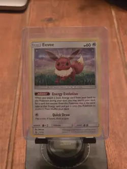 Eevee 11/12 McDonalds 2018 HOLO BLEED Holo Rare Pokemon Card LP+ - Image 4