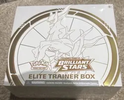 Pokemon Sword & Shield Brilliant Stars Elite Trainer Box ETB - Sealed - English - Image 1