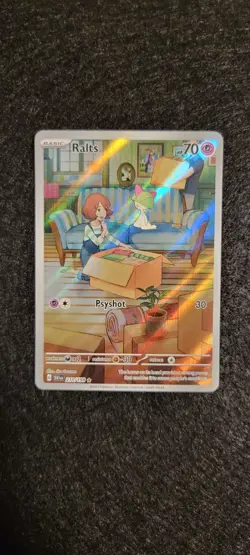 Ralts - 211/198 Scarlet & Violet Illustration Rare Pokemon - NM/MINT - Image 1