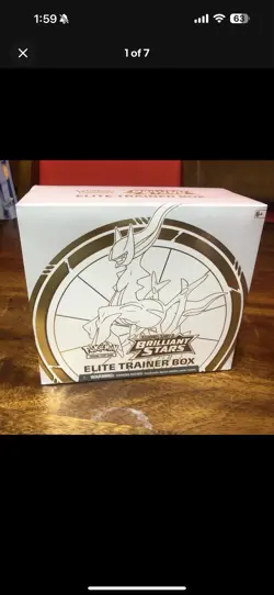 Pokemon Sword & Shield Brilliant Stars Elite Trainer Box ETB - Sealed - English - Image 1